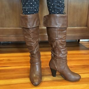 Rampage Heeled Boots// Size: 7